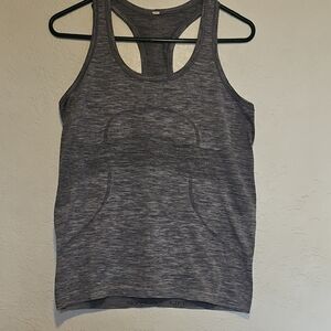 Lululemon Sculpt Tank Heather Gray Racerback